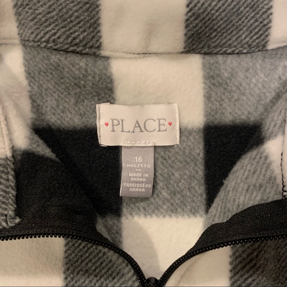 Black and white fleece - Picture 4 of 5